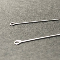 .925 Sterling Eyepin .025 X 1.5" (36 Pc/Pk)