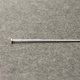 .925 Sterling Headpin .025 X 1" (36 Pc/Pk)