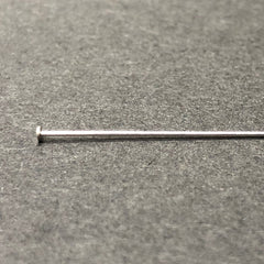 .925 Sterling Headpin .025 X 1" (36 Pc/Pk)