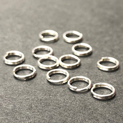 .925 Sterling 6MM Round Split Ring (24Pc/Pk)