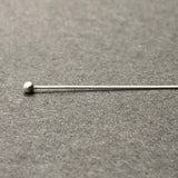 .925 Sterling 2MM Ball-End Headpin 1.5"(6Pc/Pk)