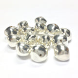 8X9MM Silver Nugget Bead (72 pieces)