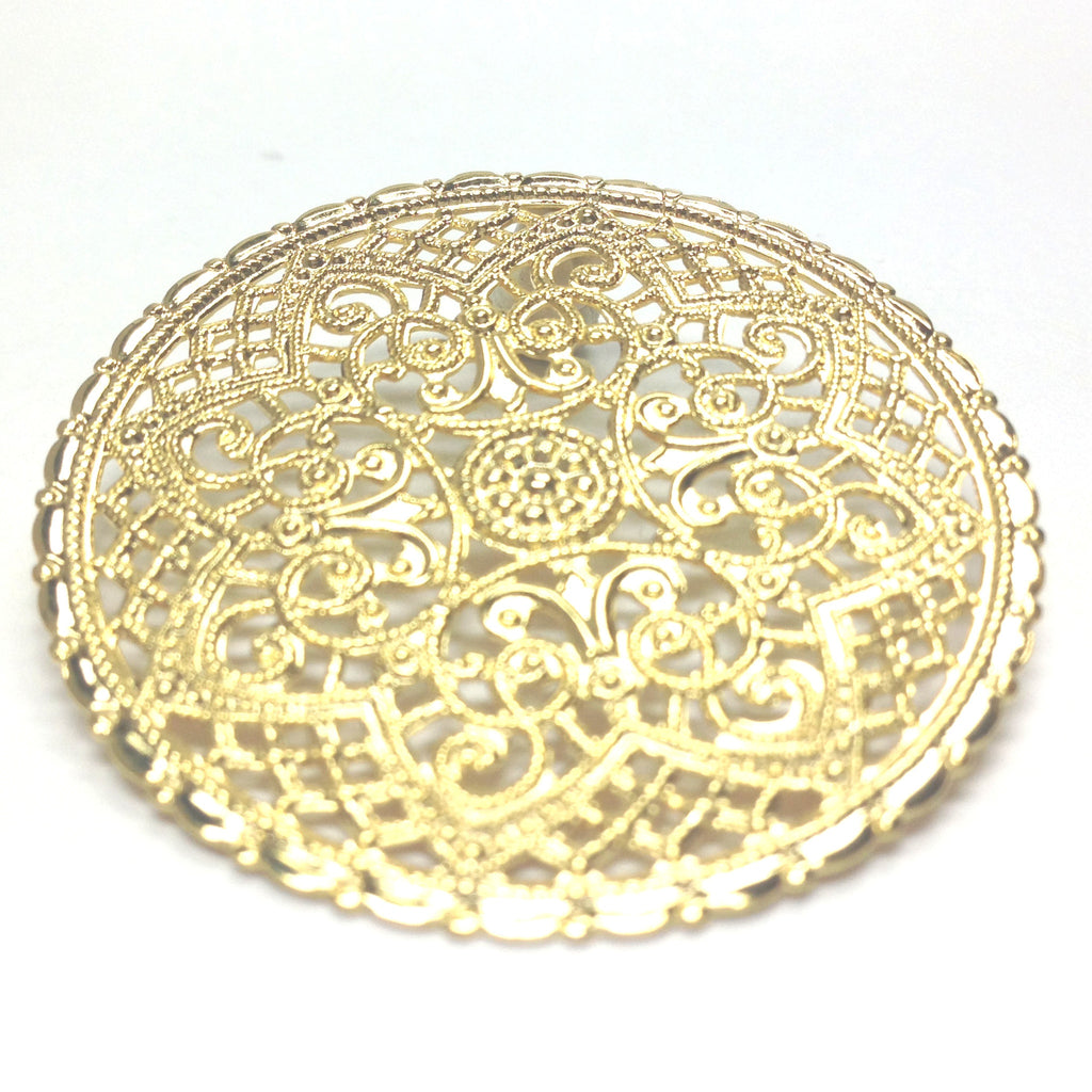 Filigree 40MM Disc Hamilton Gold (2 pieces)