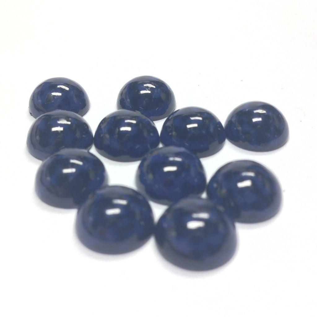 6MM Blue/Black Dappled Cab (72 pieces)