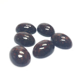 18X13MM Rust/Black Dappled Cab (24 pieces)