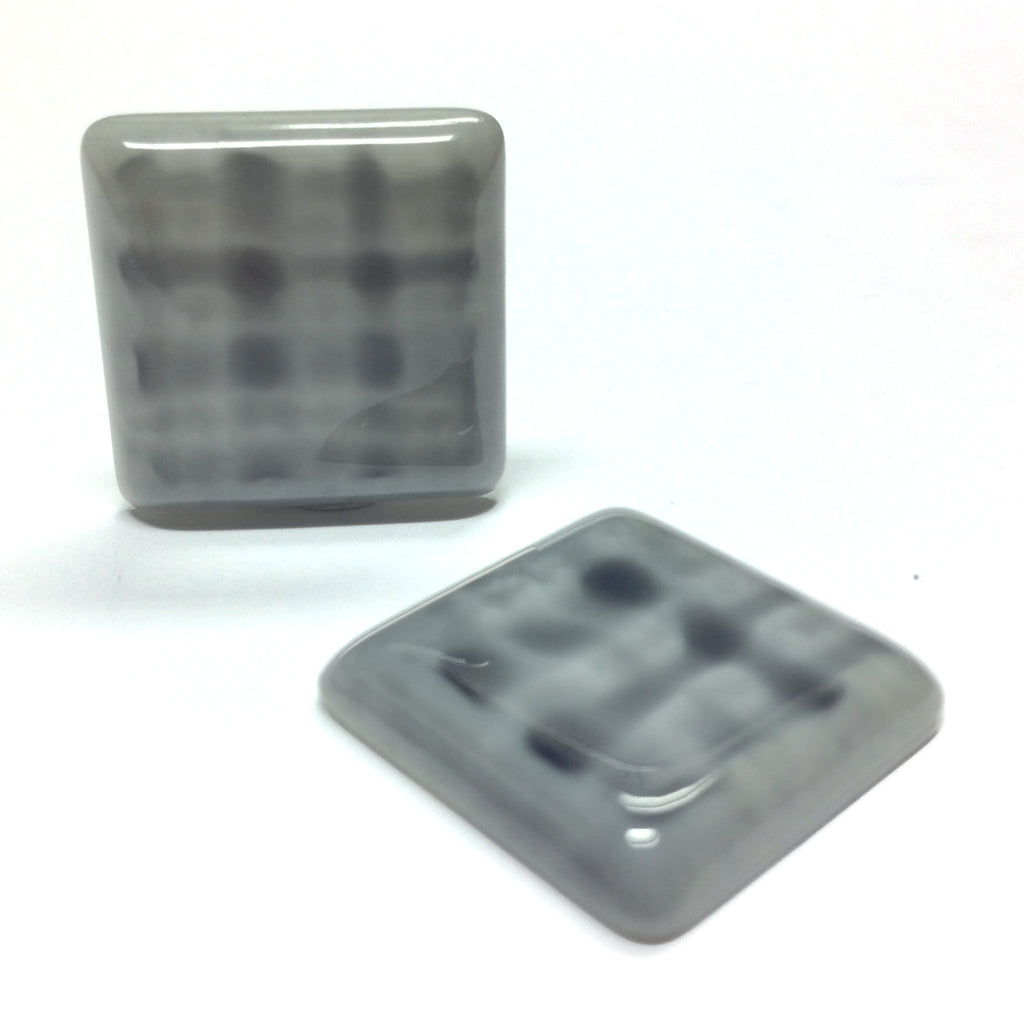 22MM Grey "Plaid" Square Cab (6 pieces)