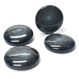 18MM Grey/Brown/Black Round Cab (12 pieces)