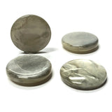 18MM "Scilla" Grey Round Cab (12 pieces)