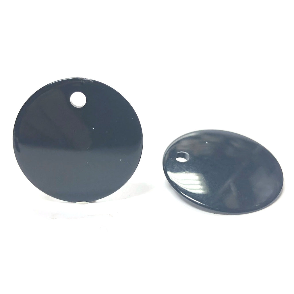 16MM Black Disc Drop (72 pieces)