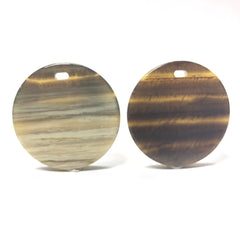 40MM "Striped Horn" Reversible Disc Drop (3 pieces)