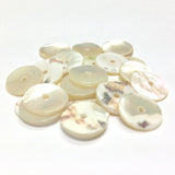 12MM MOP Shell Disc Center Hole (72 pieces)