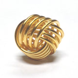 18MM Gold Plated Love Knot (4 pieces)